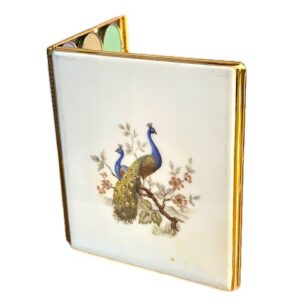 "The Peacock" Refurbished Vintage Compact